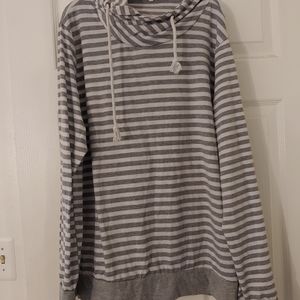 Striped hoodie